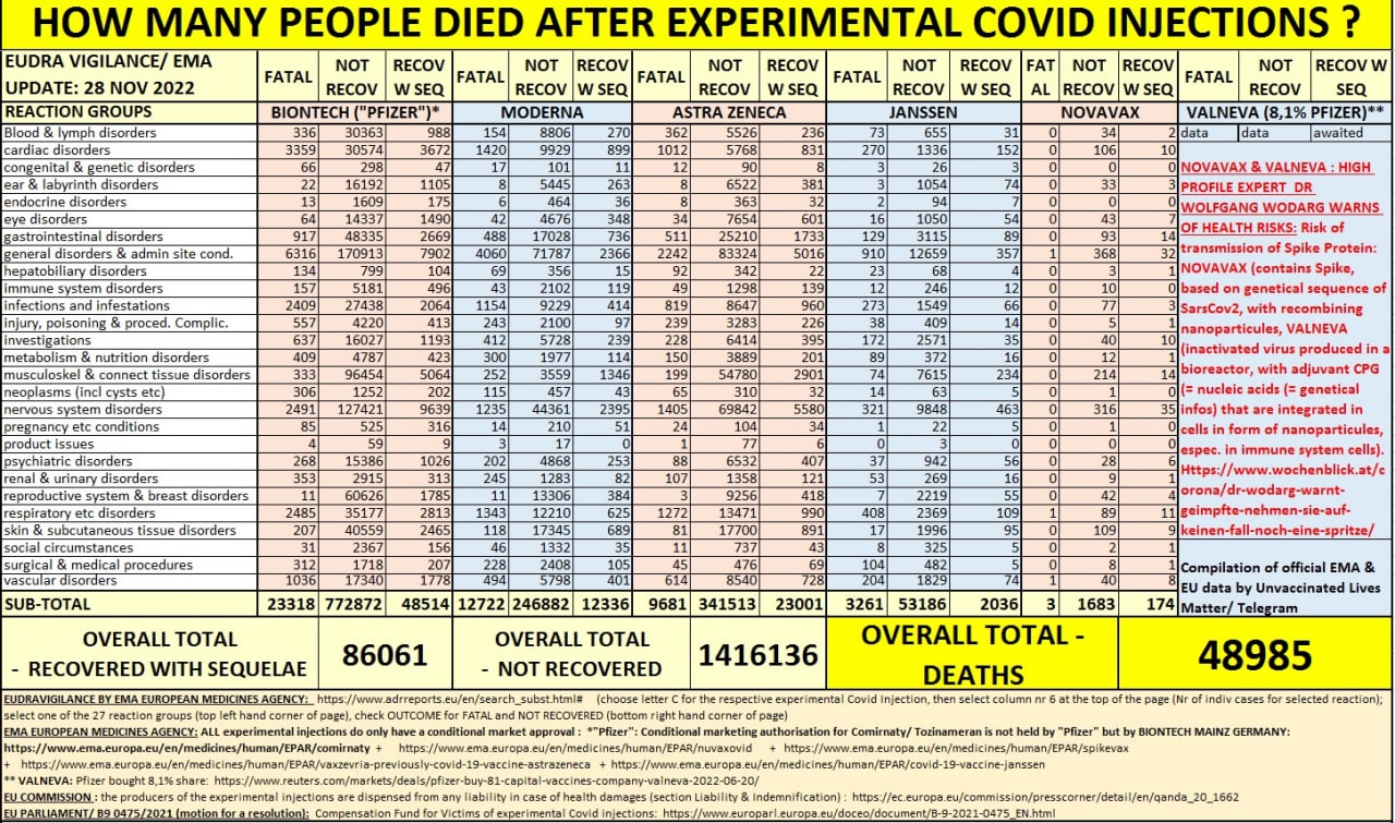 2022-11-28_EU_How many people died after Covid-19 injections